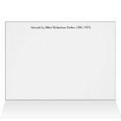 ヴィンテージ-ウサギ家族の食べ物の花、 (内部横(上))