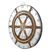 ヴィンテージ ウッド ヘルム ダーツボード (正面右)