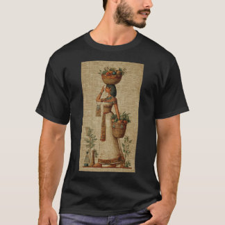 ヴィンテージ エジプトの女王アートTシャツ | 古代ナイル Tシャツ