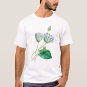 ヴィンテージ エジプトの蓮の花 Tシャツ (正面)