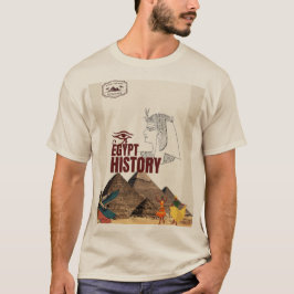 ヴィンテージ エジプト史 Tシャツ | ピラミッド&