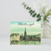 ヴィンテージ エジンバラ ポストカード (スタンド正面)