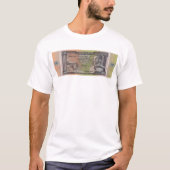 ヴィンテージ エチオピア・ビール紙幣 Tシャツ (正面)
