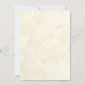 ヴィンテージ エッフェル塔 ウェディング 招待状 (裏面)