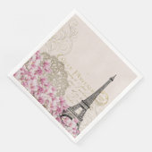 ヴィンテージ エッフェル塔 パリ フランス ロマンス ローズ (コーナー)