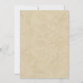 ヴィンテージ エッフェル塔 パリ ポストマーク 結婚式 招待状 (裏面)