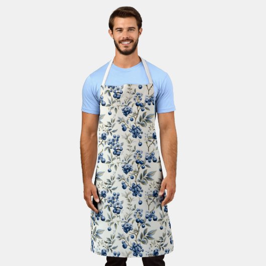 ヴィンテージ エプロン (着用した状態)