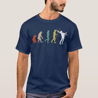ヴィンテージ エボリューション ギター プレーヤー レトロ Tシャツ
