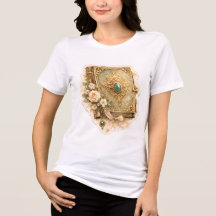 ヴィンテージ エメラルド ストーリーブック トリブレンドTシャツ