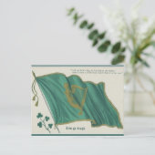 ヴィンテージ エリン・ゴ・ブラフ セントパトリックデー ポストカード (スタンド正面)