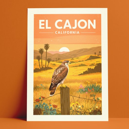 ヴィンテージ エルカホン カリフォルニア ポストカード