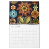 ヴィンテージ・エルンスト・ヘッケル、生物学、植物学、科学 カレンダー (2月 2027)