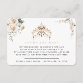 ヴィンテージ エレガント |リトルプリンセスブックリクエスト エンクロージャーカード (正面)