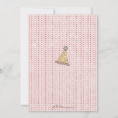 ヴィンテージ エレファント サーカス パレード ご招待 招待状 (裏面)