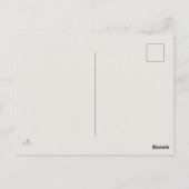 ヴィンテージ・オウル- ダークアカデミア ジャーナル 挿入ページ ポストカード (裏面)