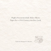 ヴィンテージ・オウル- ダークアカデミア ジャーナル 挿入ページ ポストカード