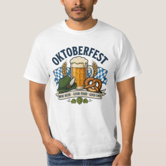 ヴィンテージ オクトーバーフェスト 記念イラスト Tシャツ