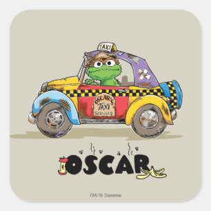 ヴィンテージ·オスカーのタクシー·サービス スクエアシール
