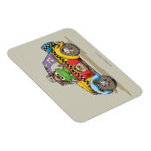 ヴィンテージ・オスカーのタクシー・サービス マグネット (右側)