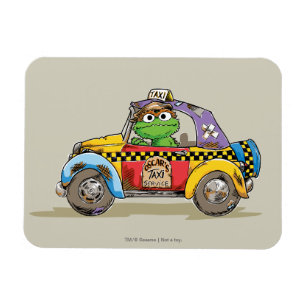 ヴィンテージ・オスカーのタクシー・サービス マグネット