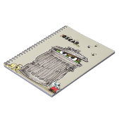 ヴィンテージ・オスカー・イン・ゴミ箱 ノートブック (左側)