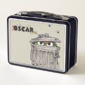 ヴィンテージ・オスカー・イン・ゴミ箱 メタルランチボックス (裏面)