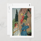 ヴィンテージ　オズの小さな魔法使い ポストカード (正面/裏面)