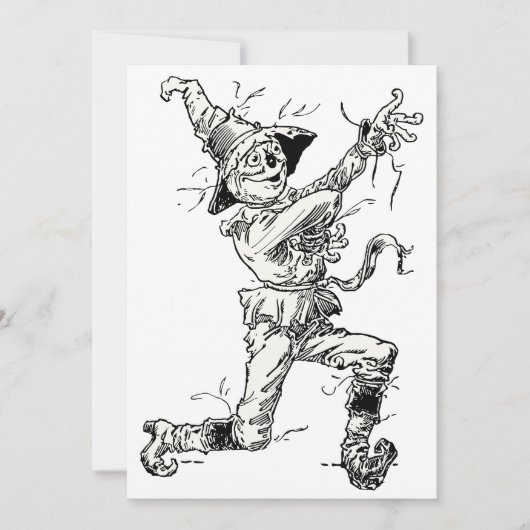 ヴィンテージ オズの魔法使いのフェアリーテイル、かかし (正面)