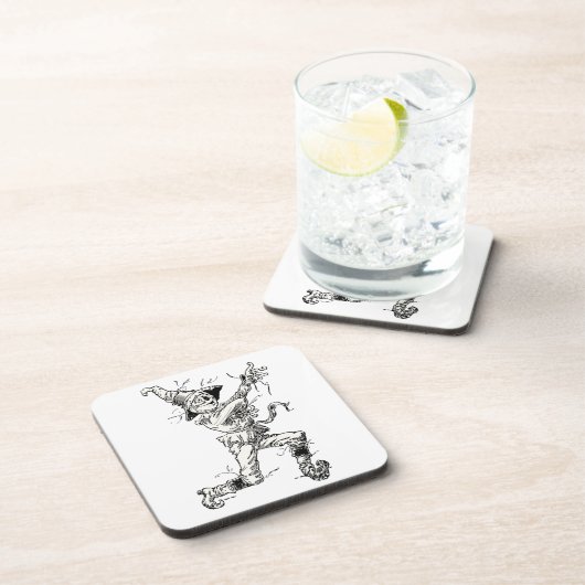 ヴィンテージ オズの魔法使いのフェアリー テイルズ、かかし コースター (右側)