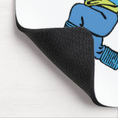 ヴィンテージ オズの魔法使い、かわいいダンシングボーイのムンチキン！ マウスパッド (コーナー)