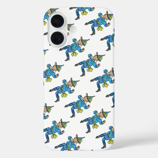 ヴィンテージ オズの魔法使い、かわいいダンシングボーイ・マンキン! Case-Mate iPhoneケース (裏面)