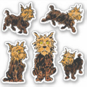 ヴィンテージ オズの魔法使い、トト犬 シール (正面)