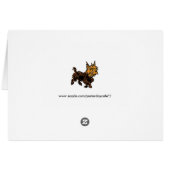 ヴィンテージ オズの魔法使い、トト かわいい子犬 (裏面横)