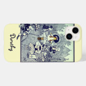 ヴィンテージ オズの魔法使い、ドロシーがマンチキンと出会う Case-Mate iPhoneケース (裏面 (横))