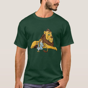 ヴィンテージ オズの魔法使い ドロシーとトトとライオン Tシャツ