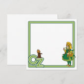 ヴィンテージ オズの魔法使い; ドロシーとトト (正面/裏面)