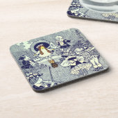 ヴィンテージ オズの魔法使い、ドロシーとムンチキンたち コースター (左側)