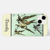 ヴィンテージ オズの魔法使い、ドロシーを運ぶ空飛ぶサル Case-Mate iPhoneケース (裏面 (横))