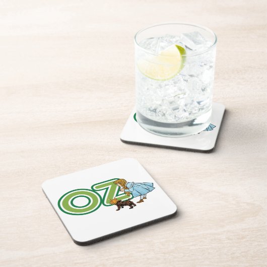 ヴィンテージ オズの魔法使い ドロシー トト 大きな文字 コースター (右側)