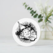 ヴィンテージ オズの魔法使い、ムンキン娘の誕生日パーティー 招待状 (スタンド正面)