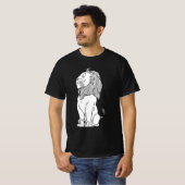 ヴィンテージ オズの魔法使い 怯えたライオン Tシャツ (正面フル)