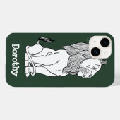 ヴィンテージ オズの魔法使い、臆病なライオン Case-Mate iPhoneケース (裏面 (横))