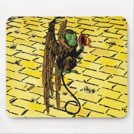 ヴィンテージ オズの魔法使い、邪悪な飛行猿の帽子 マウスパッド