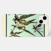 ヴィンテージ オズの魔法使い 飛猿とドロシー Case-Mate iPhoneケース (裏面 (横))