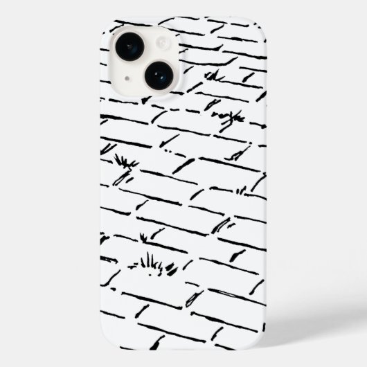 ヴィンテージ オズの魔法使い 黄色いレンガの道 Case-Mate iPhoneケース (裏面)