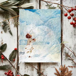 ヴィンテージ・オナー・C・アップルトン・ザ・スノークイーン ポストカード