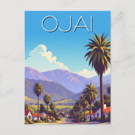 ヴィンテージ オハイ カリフォルニア ポストカード
