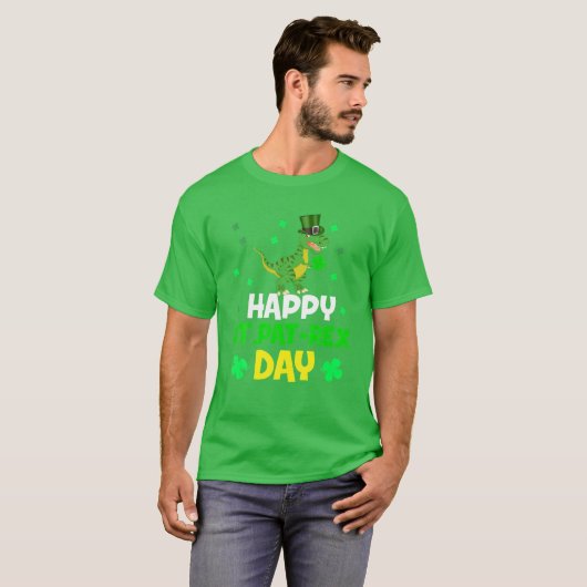 ヴィンテージ・オハメレド・ドリング・おもしろいSt patricks day Tシャツ (正面フル)
