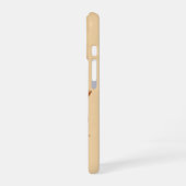 ヴィンテージ オレンジ トリオ iPhone 16ケース (左側面)