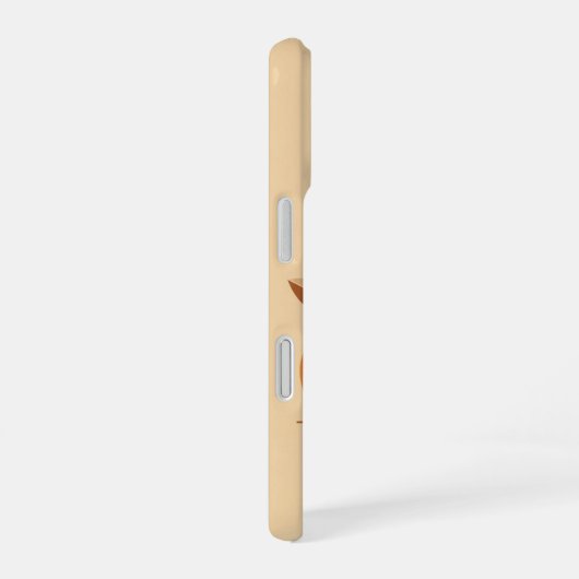 ヴィンテージ オレンジ トリオ iPhone 16ケース (右側面)